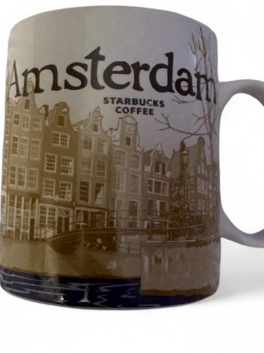 Starbucks Coffee Mug AMSTERDAM V 1 Global Icon Collector Series 16oz